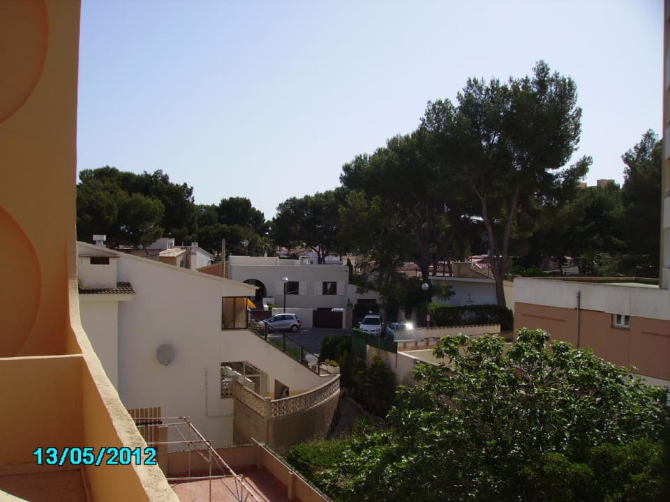 Blick vom Balkon nach links Hotel Vibra Palma Cactus