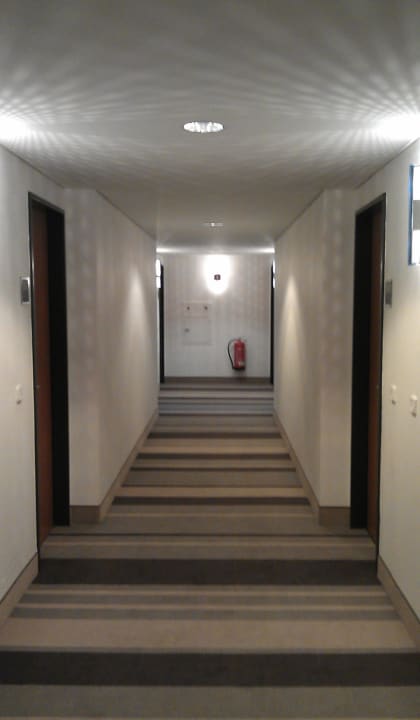 Gang zu den Zimmern Hotel Europa