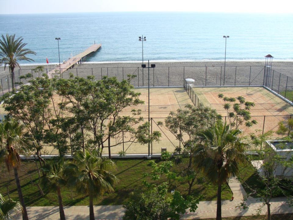 Die neuen Tennisplätze Labranda Alantur Resort