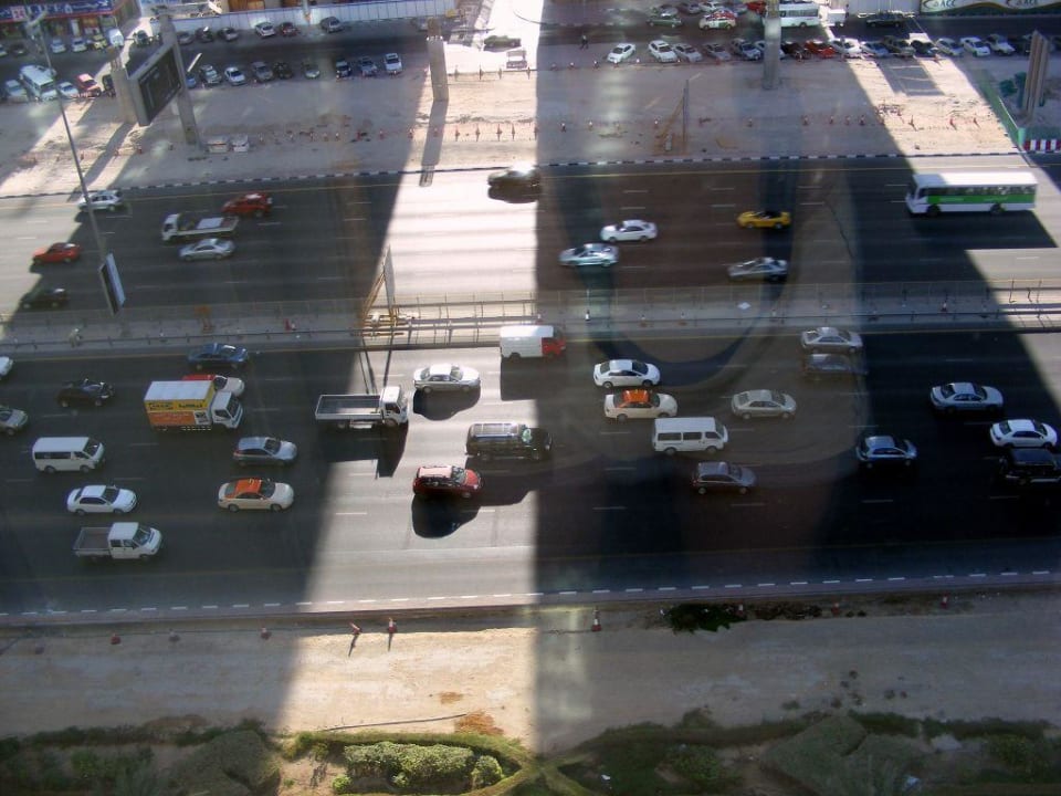 Blick aus dem Fenster Towers Rotana