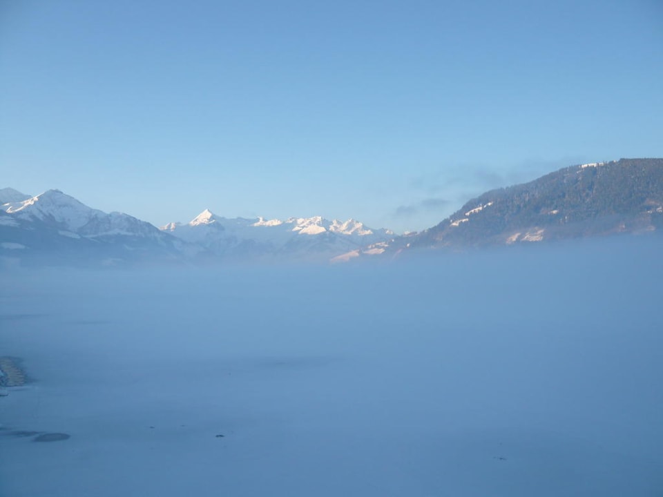 Der traumhafte Blick vom Balkon Hotel Garni Seestrand