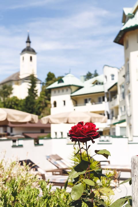 BlickvomGarten Das Schlössl