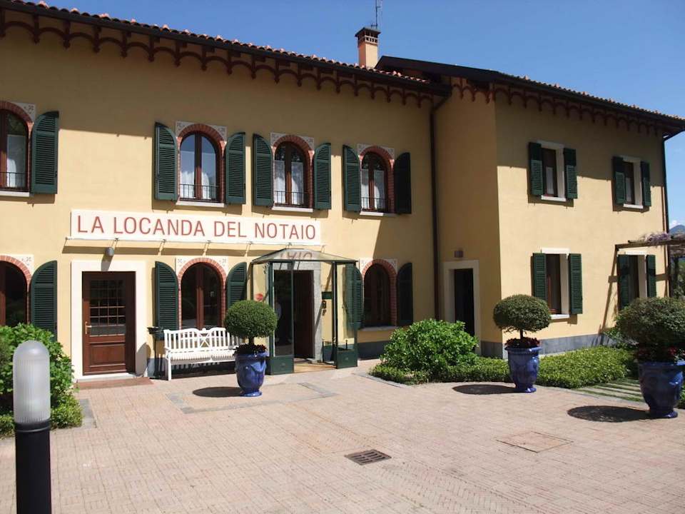 Eingang Hotel La Locanda Del Notaio