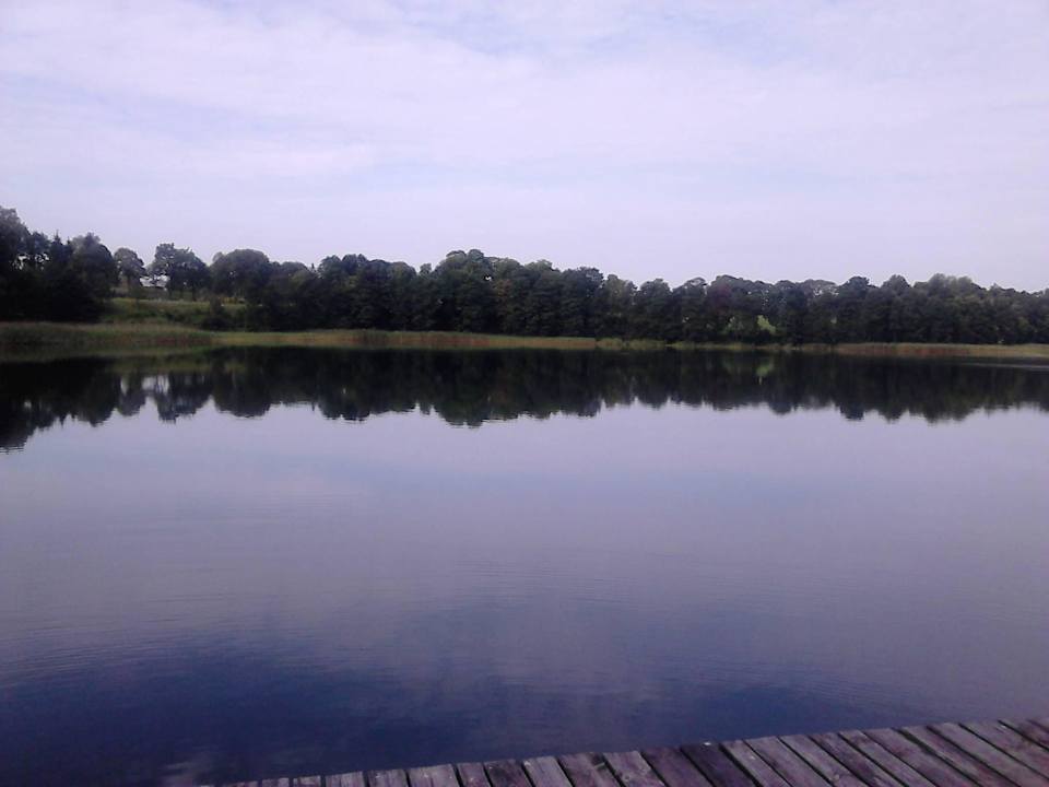 Widok z pomostu Pension Hubertus