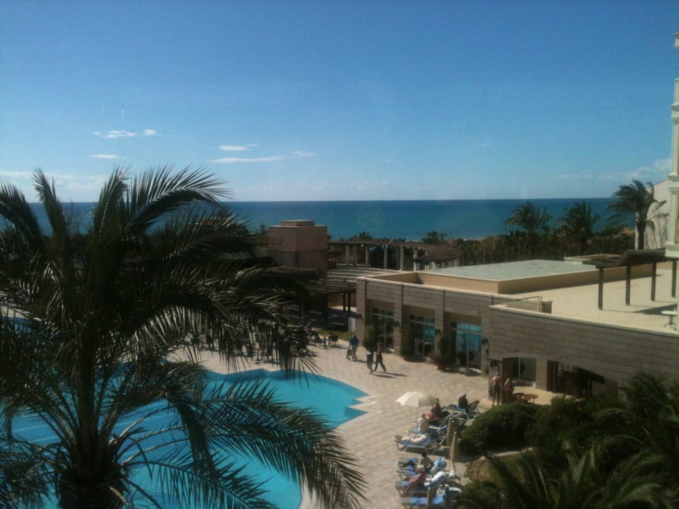 Aussicht während des Frühstücks Trendy Aspendos Beach Hotel