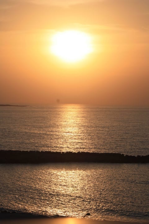Blick vom Balkon DoubleTree by Hilton Resort & Spa Marjan Island
