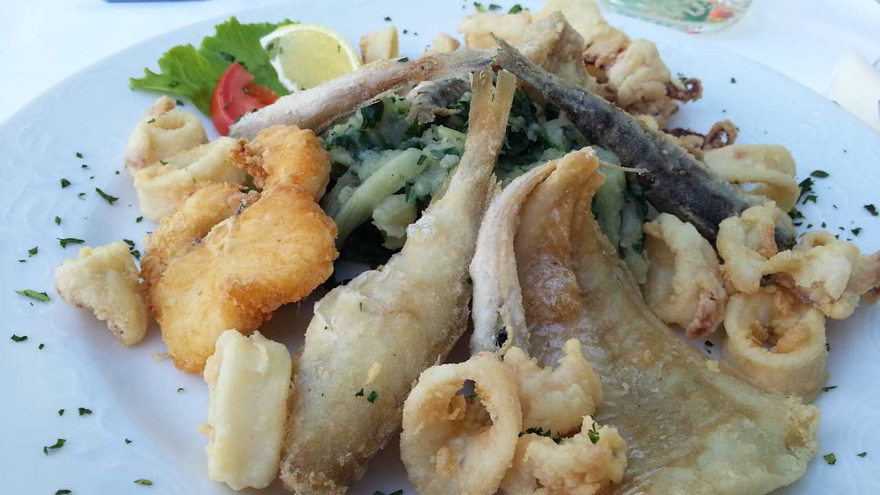 Eines von 3Hauptgerichten bei Halbpension Pension Gasthaus Villa Anka