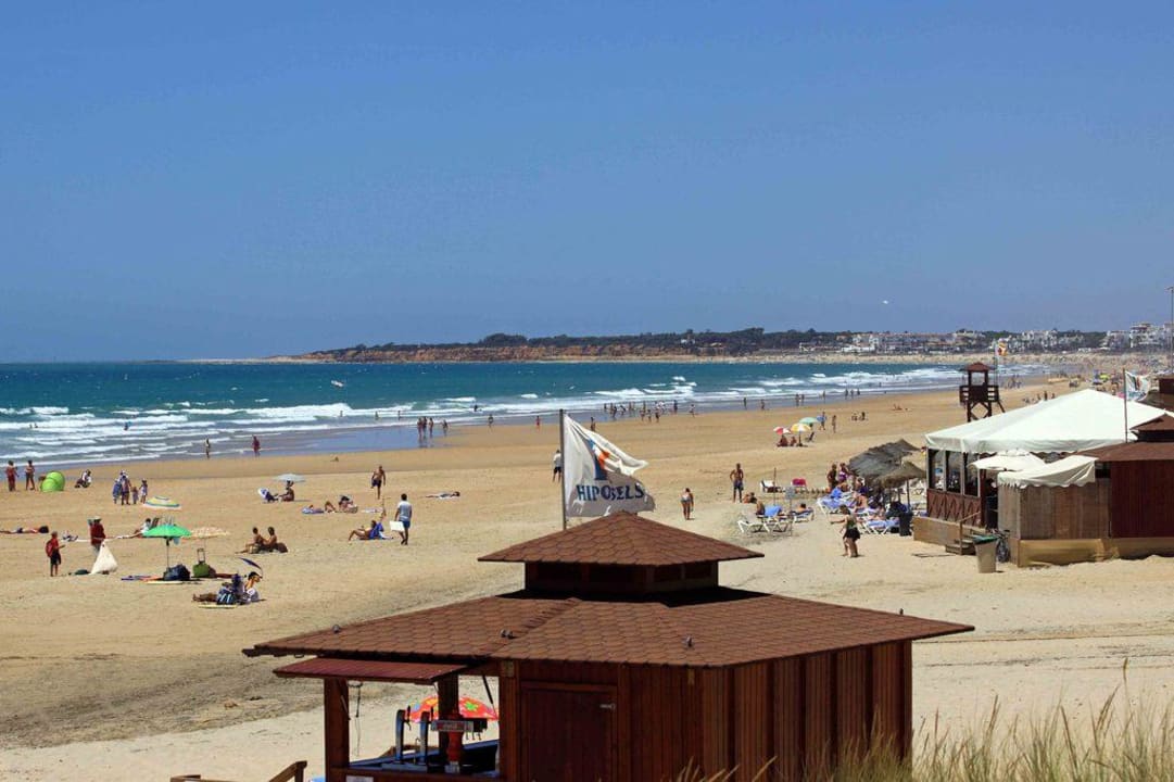 Hotel-Strand Richtung Cadiz Hipotels Barrosa Garden