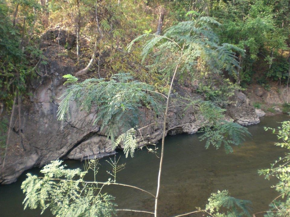 Blick auf den Fluss Little Eden Guesthouse