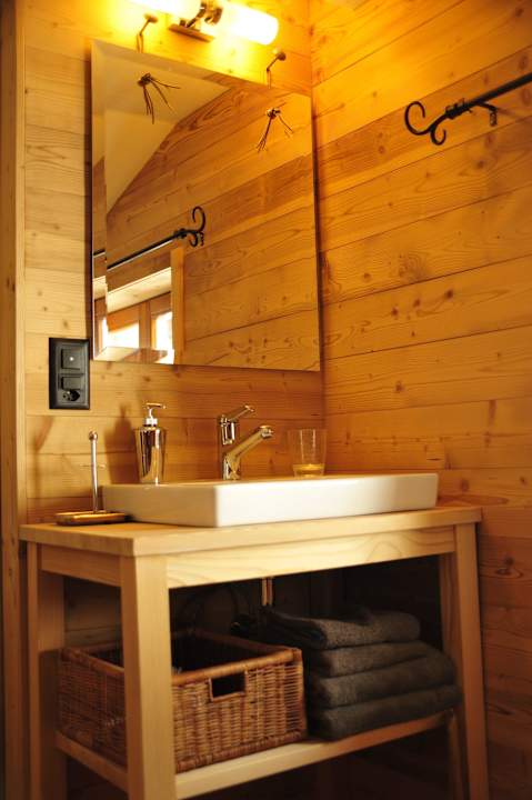 Badezimmer Chesa Staila Hotel - B&B