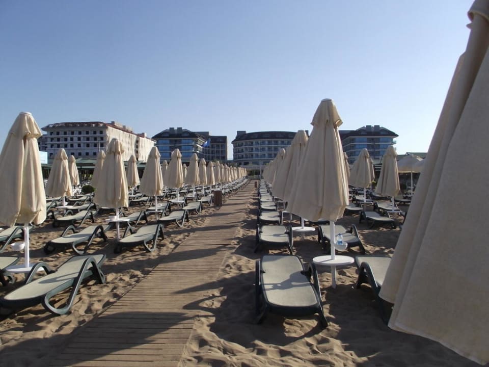 Blick vom Strand zum Hotel Commodore Elite Suites & Spa - Adults only
