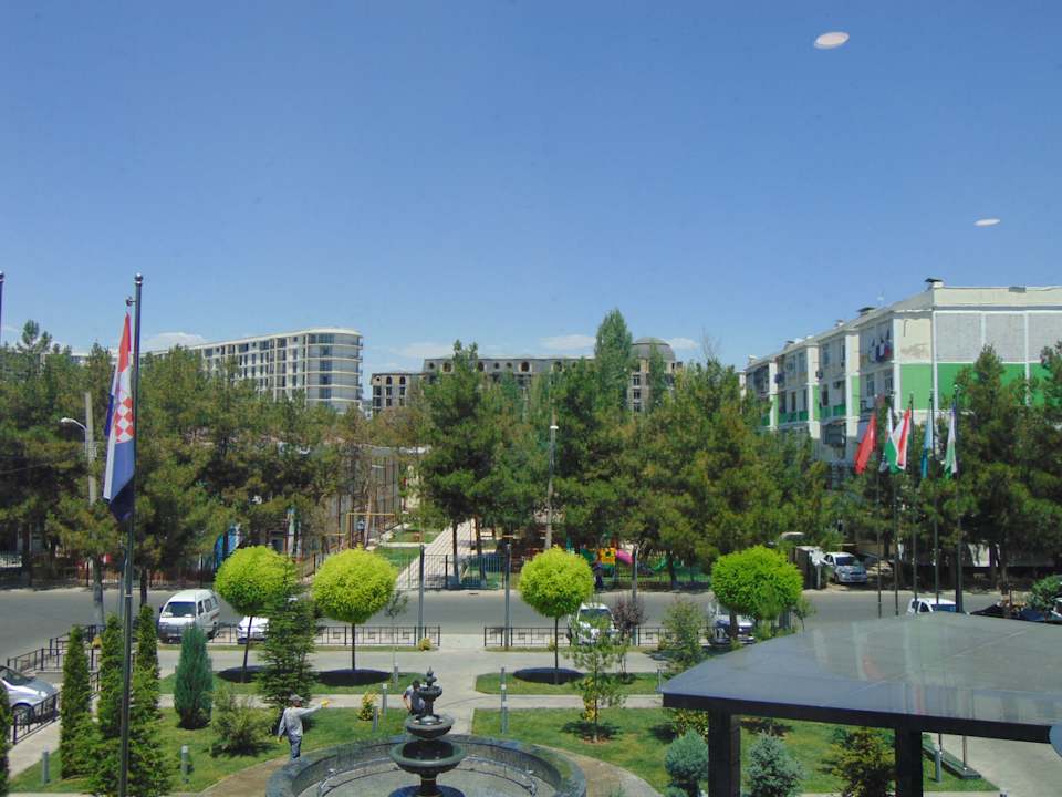 Ausblick Wyndham Garden Tashkent