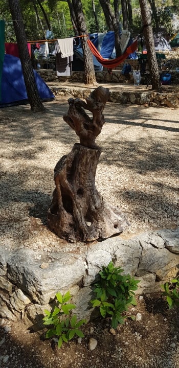 Gartenanlage Camping Krvavica