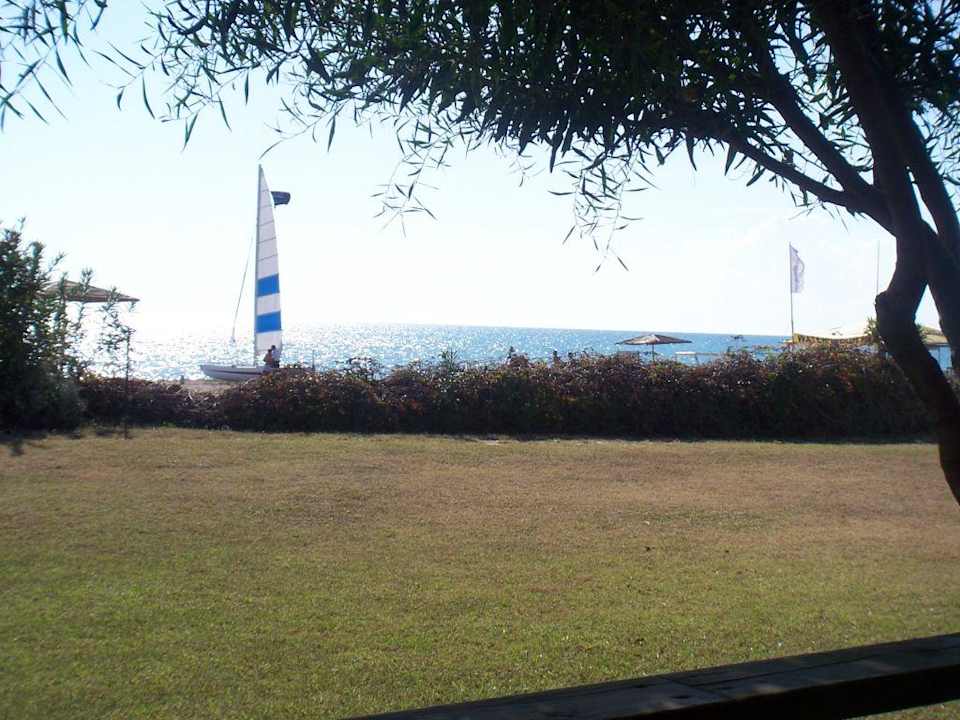 Blick von Nefis Bar - beim Mittagessen Intourist Club Belek