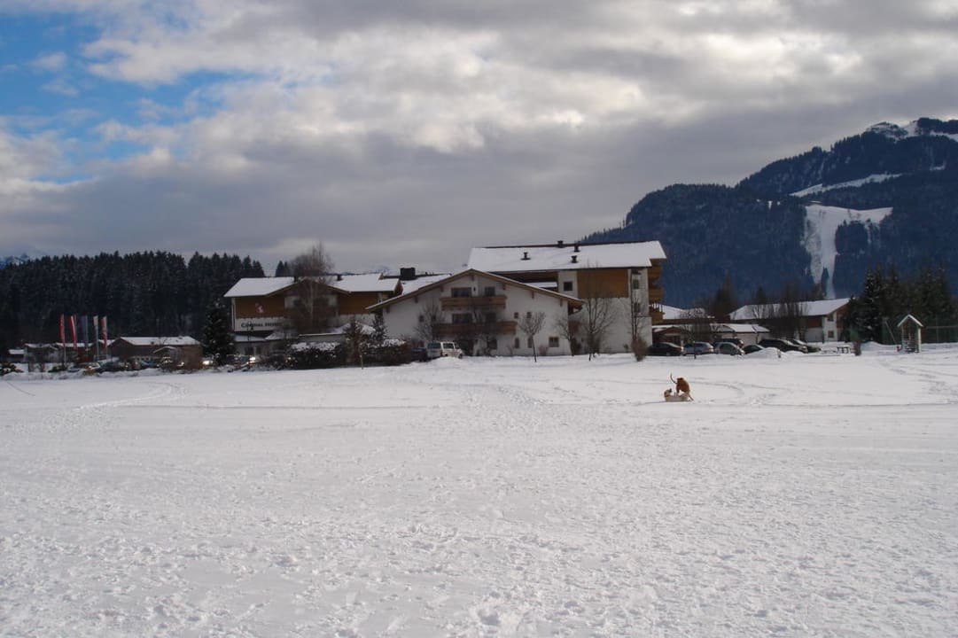 Blick auf das Cordial Golf & Wellness Hotel Reith Lisi Family Hotel Reith bei Kitzbühel