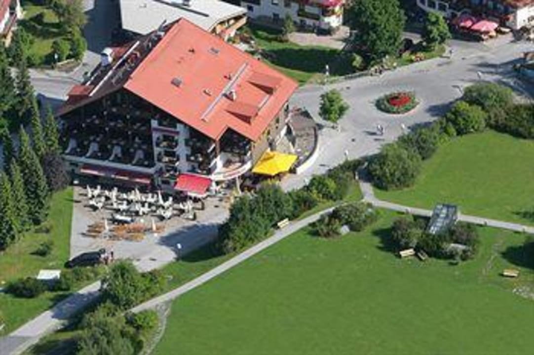 Luftansicht Hotel Hocheder