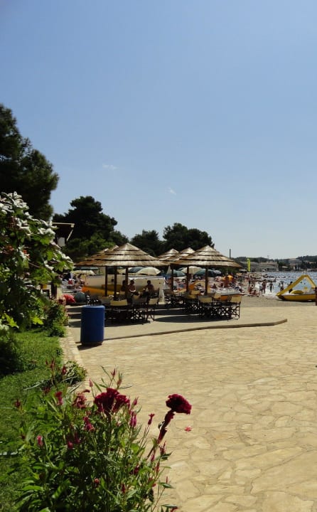 Strandbereich Valamar Parentino Hotel