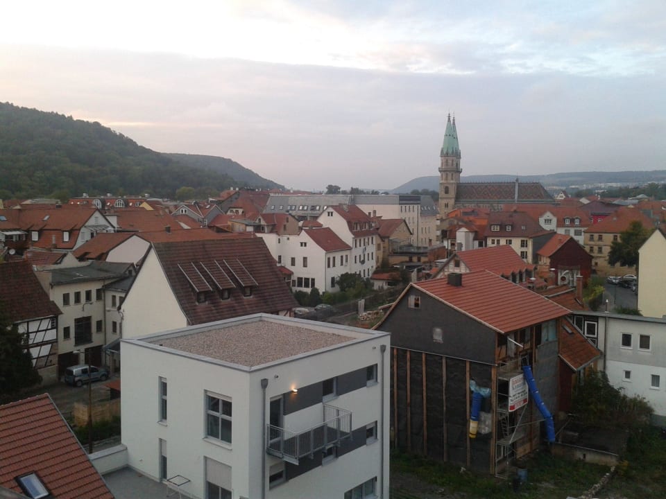 Aussicht vom Dach Stadt-gut-Hotel Fronveste - Das Alte Knasthaus