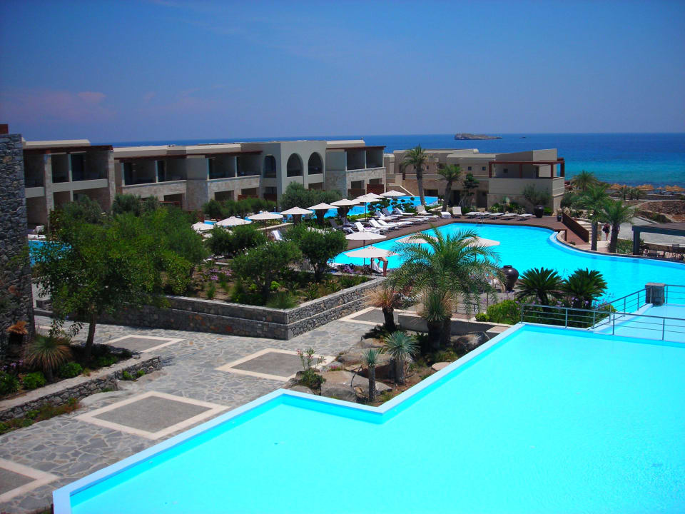 Ausblick auf die Hotelanlage Aquagrand Artistic Luxury Beach Resort - Adults only