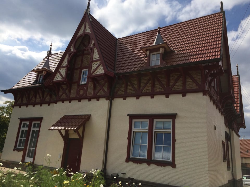 Hotel von aussen Unsere Stadtvilla Garni