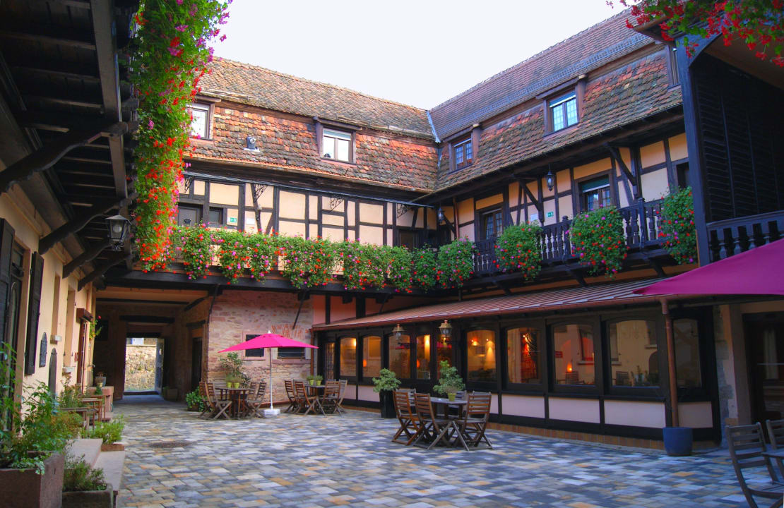 Cour intérieure Hotel Le Gouverneur