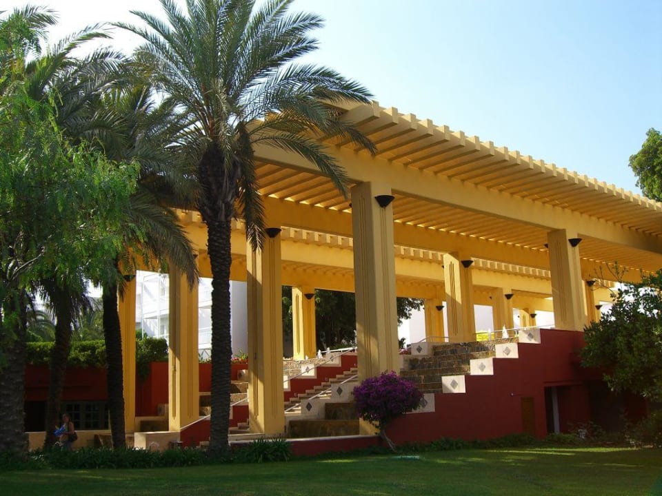 Aufgang zum Haupthaus Monachus Family Resort Sorgun