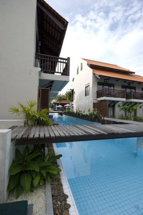 Brücke über den Pool Khaolak Oriental Resort - Adults only