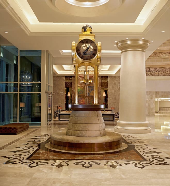 Iconic Lobby Clock Waldorf Astoria Dubai Palm Jumeirah
