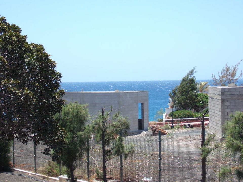 Blick von unserem Balkon allsun App.-Hotel Albatros