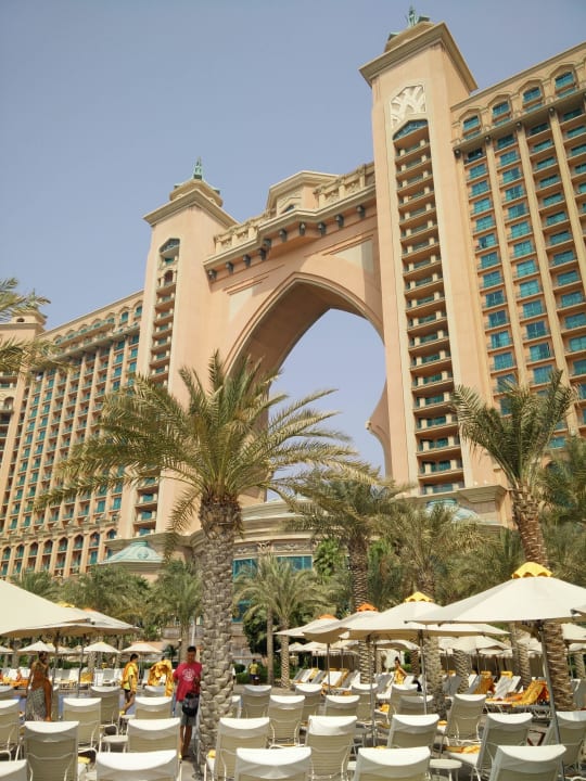 Blick vomMainpool Atlantis, The Palm