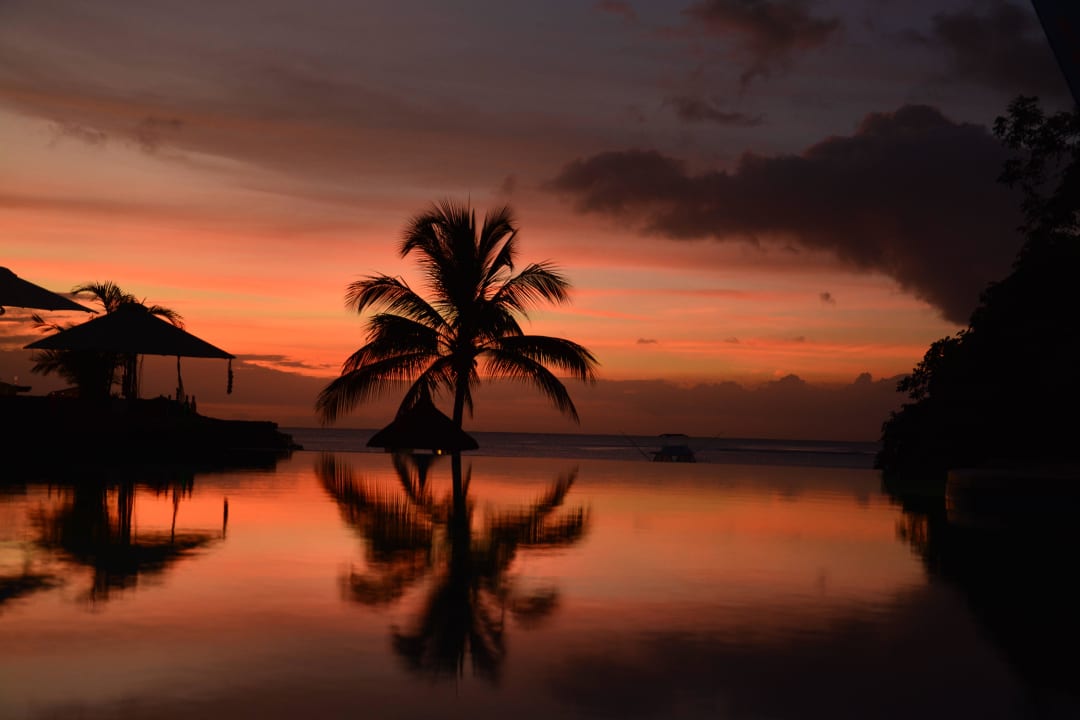 Traumhafter Sonnenuntergang Maritim Resort & Spa Mauritius