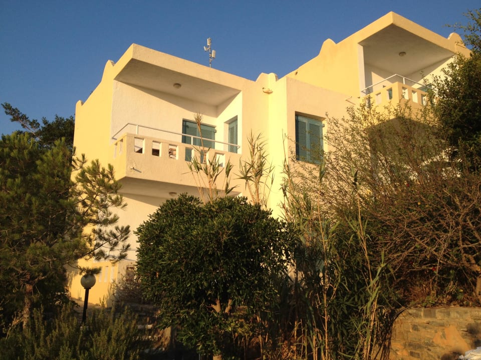 Appartment Ansicht von aussen Elounda Residence Hotel & Waterpark