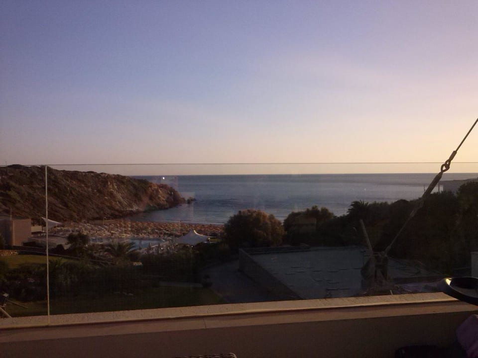 Ausblick von der Blue Bar Atlantica Mikri Poli Crete