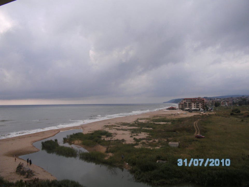 Ausblick aus dem Zimmer Richtung Obzor Sol Luna Bay