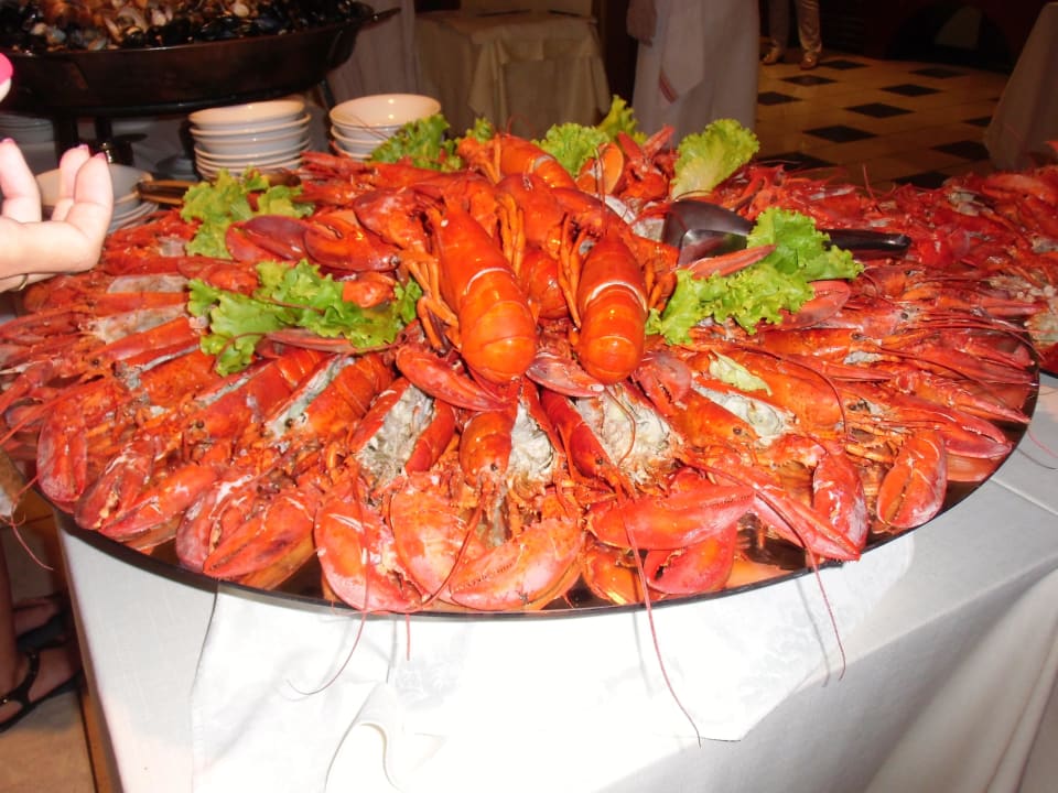 Teil des Gala-Diner Aparthotel Holiday