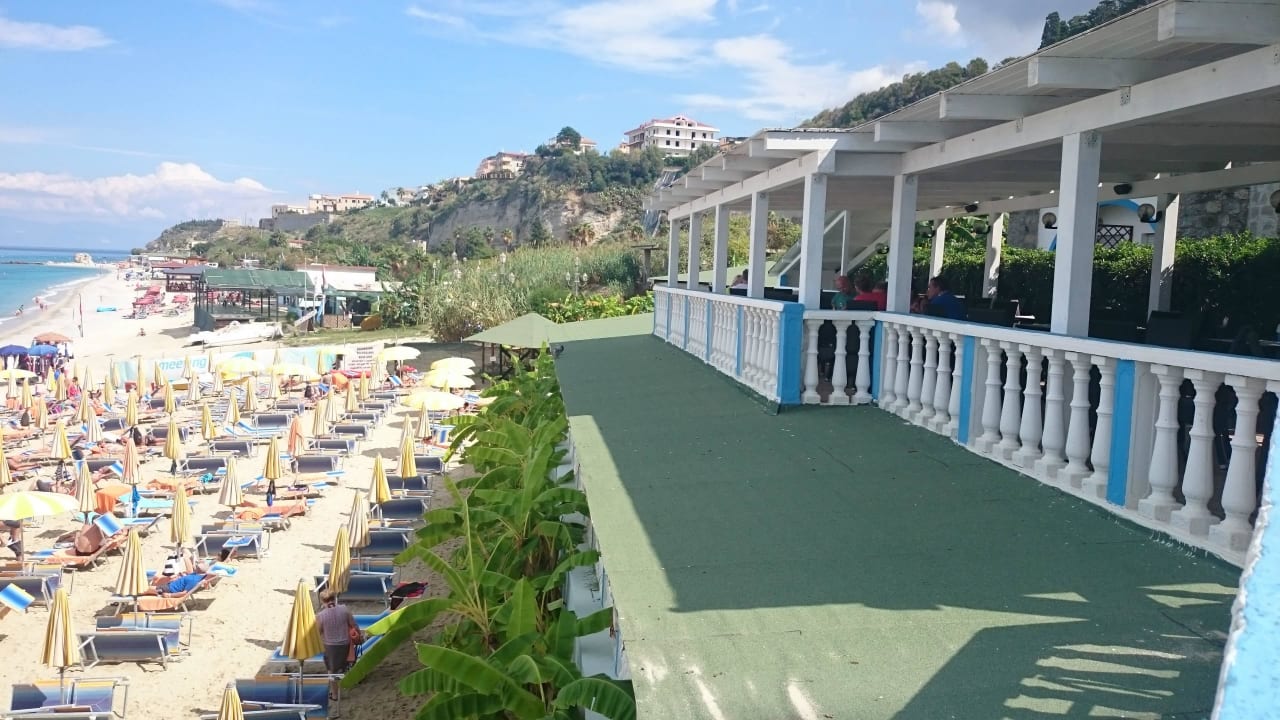 Blick vom Strandrestaurant Aldiana Club Rocca Nettuno Calabria