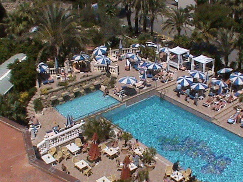Blick auf den Pool Hotel Bahia del Sol