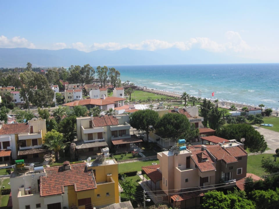 Aussicht vom Balkon Hotel Ephesia