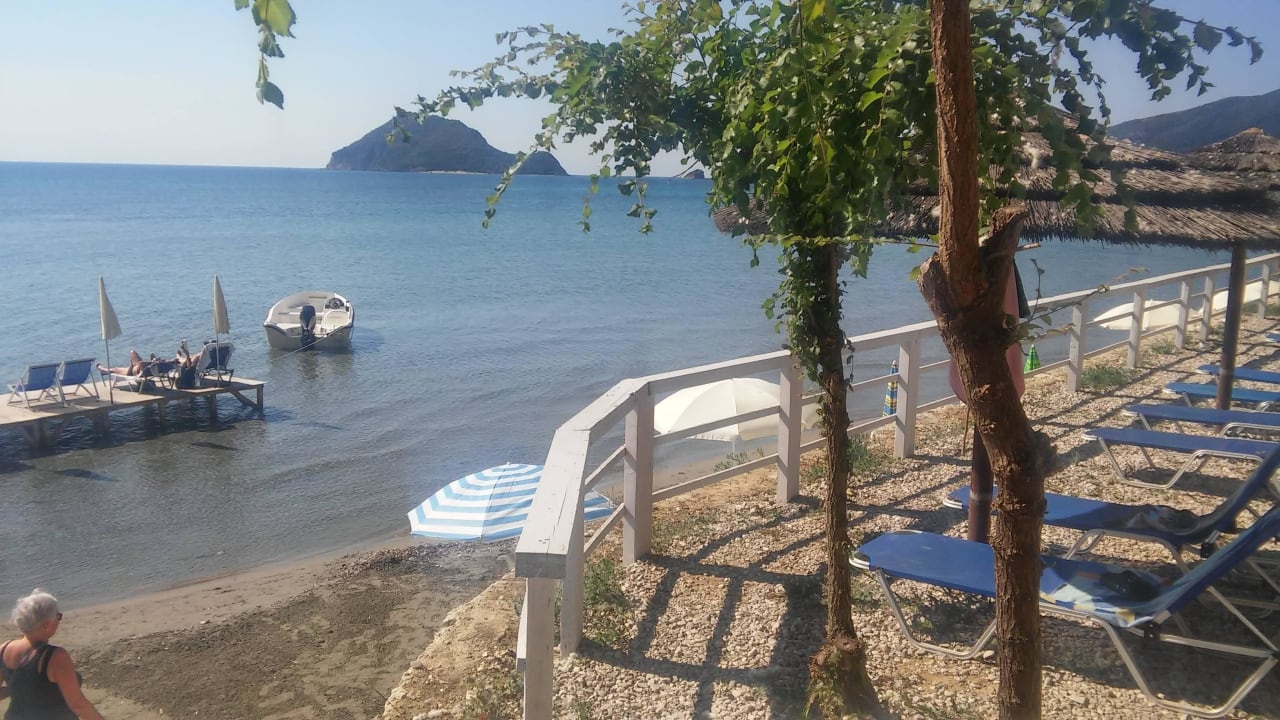 ...to the beach... Porto Koukla Beach