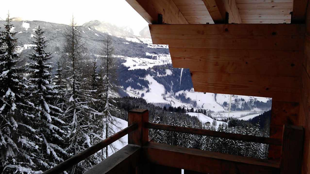 Vom Balkon ins Tal Preuneggstüberl Hütte