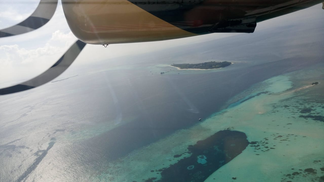 Kuredu von oben  Kuredu Island Resort & Spa