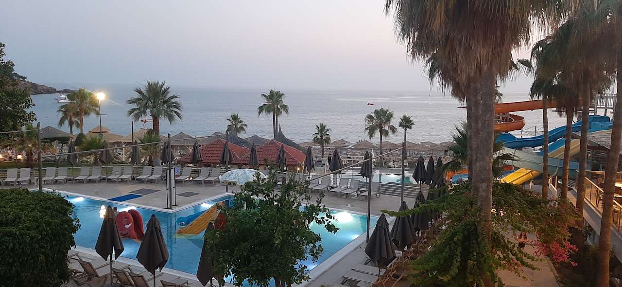 Ausblick Justiniano Club Alanya