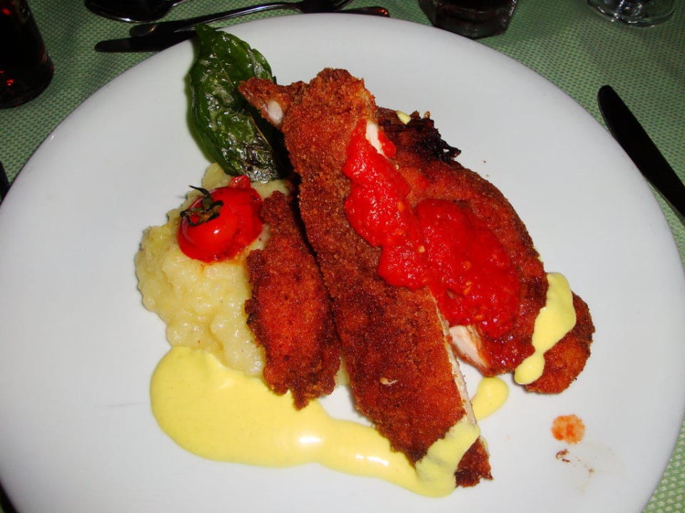 Mexikanisches Restaurant Huhn AQI Pegasos Resort