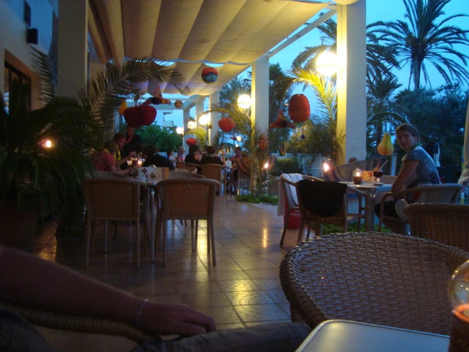 Terrasse der Bar Hotel Sabina Playa