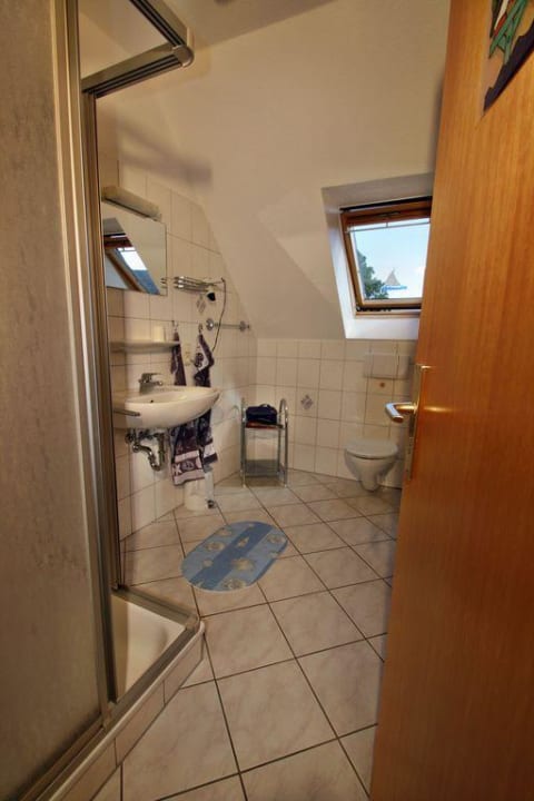 Badezimmer im OG Ferienhäuser Urbaniak