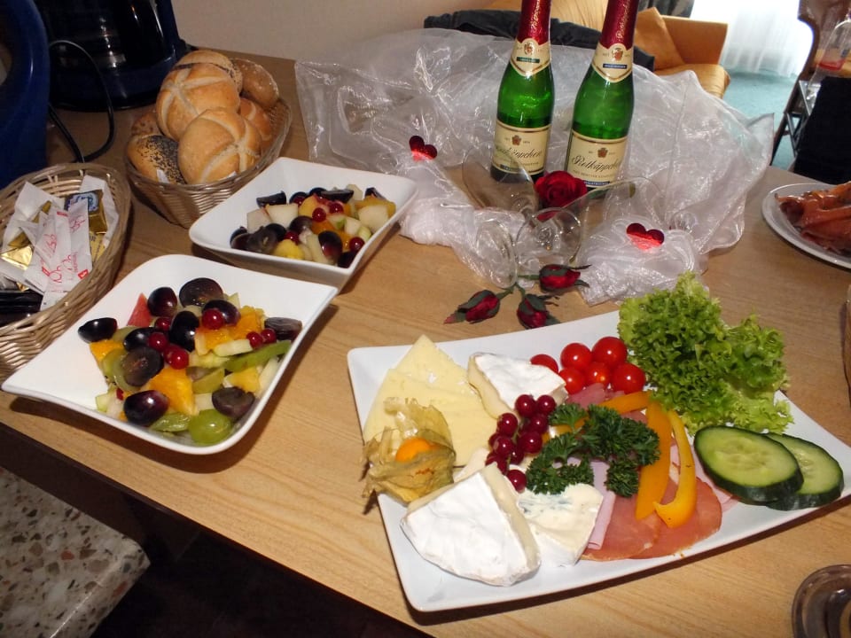 Frühstück aufs Zimmer Suite Hotel Leipzig