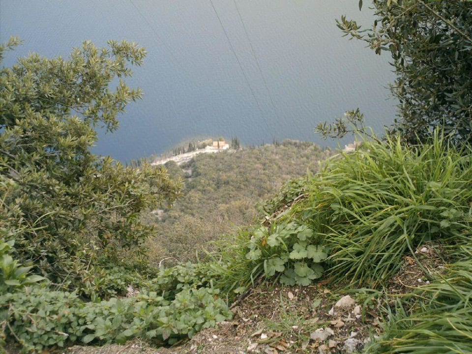 Blick nach unten Residence Ruculì