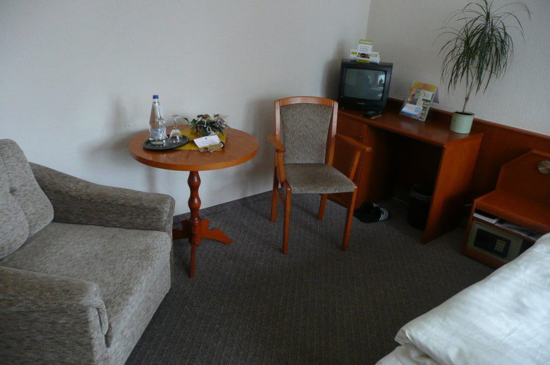 Sitzecke im Zimmer Berghotel Talblick