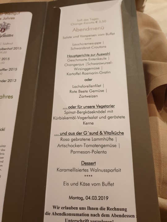 Gastro Wellnessresort Vier Jahreszeiten