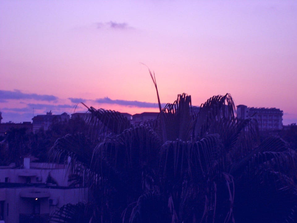 Sonnenuntergang Hotel Orfeus Park